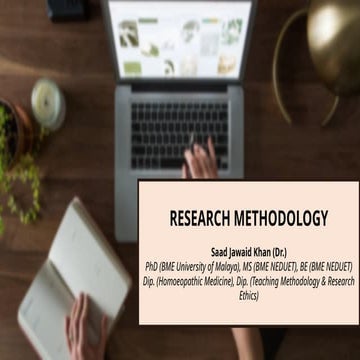 A Complete Course on Research Methodology