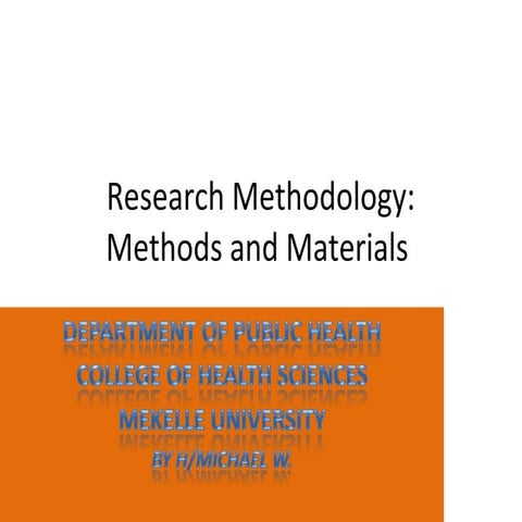  Research methodology by hw