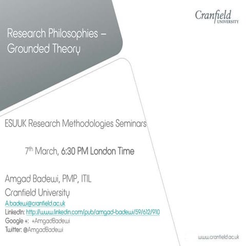 Research methodology (Philosophies and paradigms) in Arabic