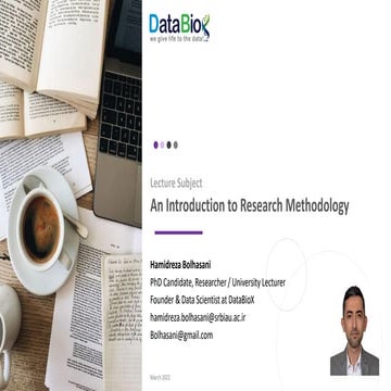 Introduction to Research Methodology