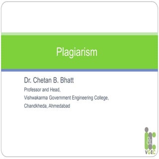 Research Methodology-03: Plagiarism
