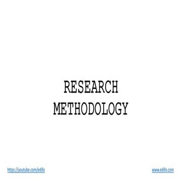 UGC NET Solved Questions - Research methodology