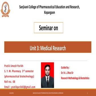 Medical Research - Cultural concerns, Truth telling & Conflict of interest