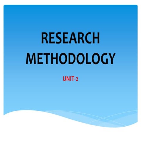 Research methodology