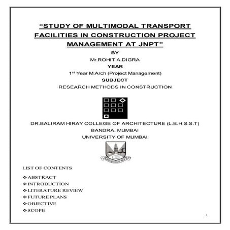 multimodal transport