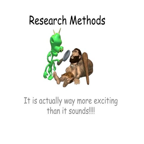Research methods Ch. 2
