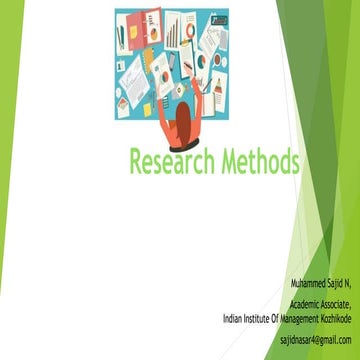 Research methods
