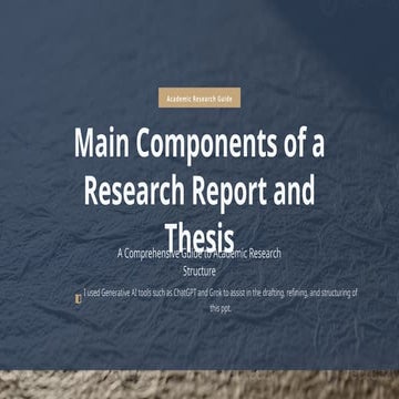 Anatomy of Research Paper - Structure and components - Dr J D ...
