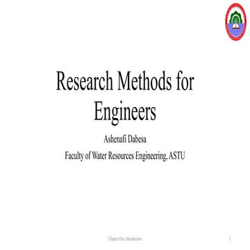 Research Methodology for Engineering pdf