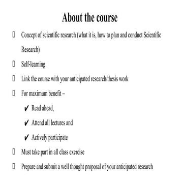 Research Method Unit 1 (Research method course to write theses. ) | PDF