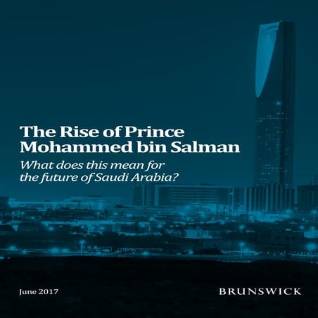 The Rise of Prince Mohammed bin Salman