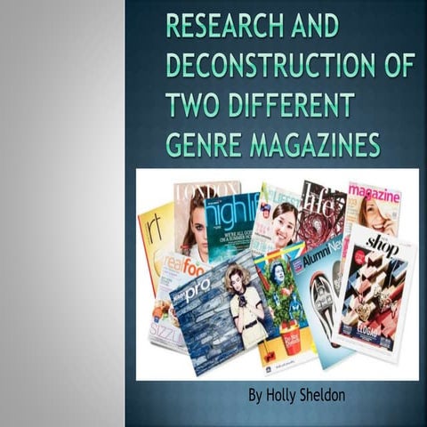 Research on magazines! media