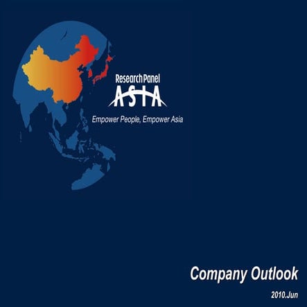 Research Panel Asia Company Outlook 2010 Jun