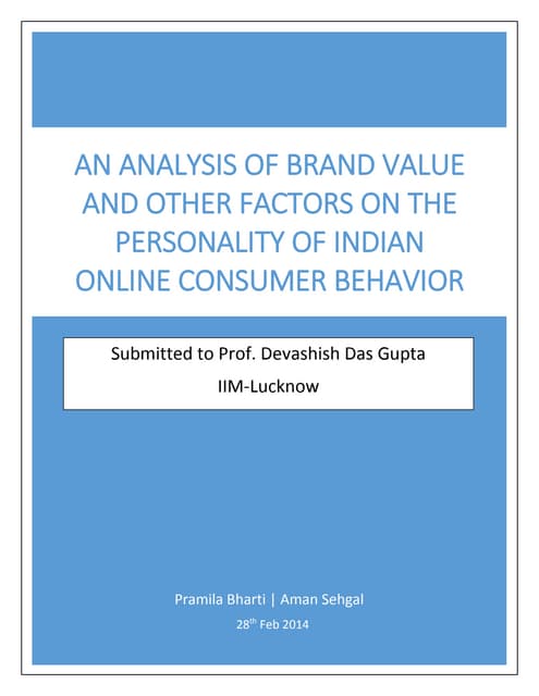 Social media research paper