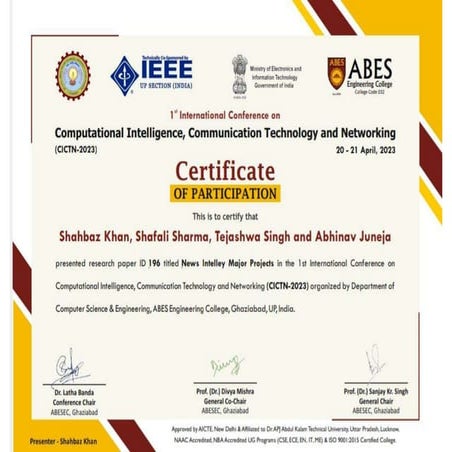 TEDx Certificate | PDF