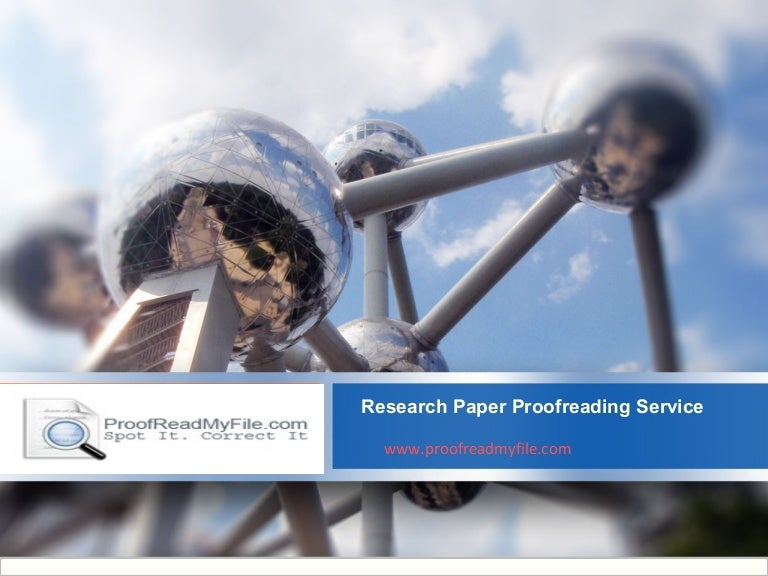 Research paper proofreading service