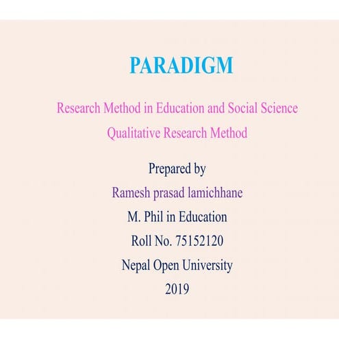 Research Paradigm - Ramesh pd lamichhane.pdf