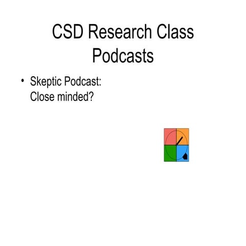 Researchpodcasts | PPT