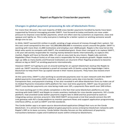 Research points on ripple net