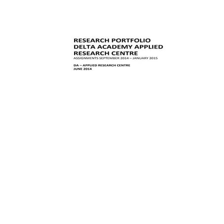 Research portfolio da arc  2014-2015 s1