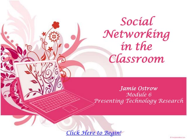 Module 6: Presenting Technology Research 