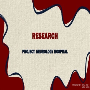 NEROLOGY HOSPITAL DESIGN RESEARCH PPT.pptx