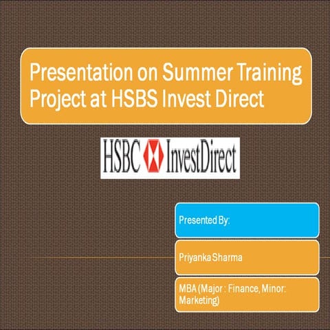 Research presentation  -----by priyanka sharma