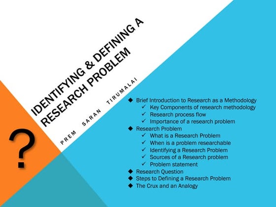 Research design : The Blue print of the Research | PPT