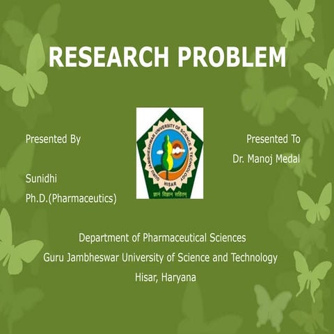 Research problem