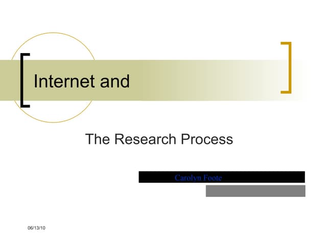 Researchprocess