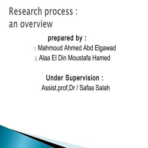 Research process