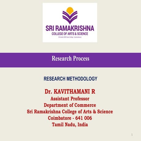Research Process and Motivation for research