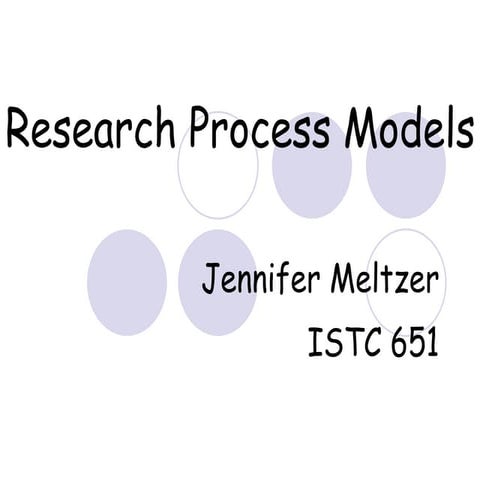 Research process models