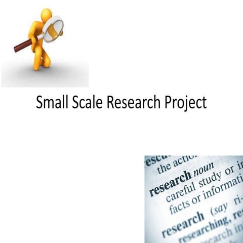 Research project Checkpoint 1