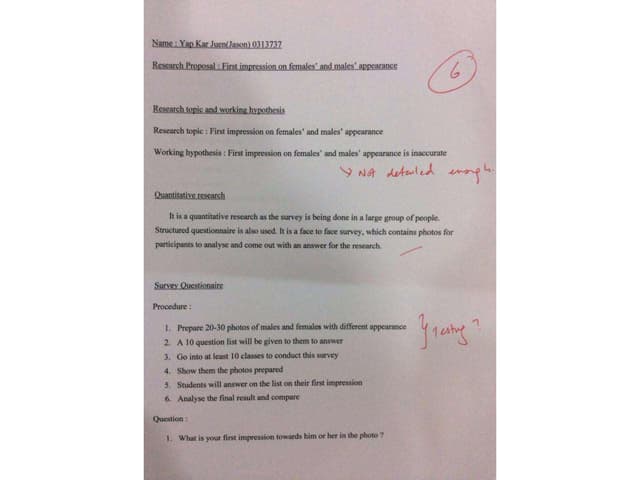 Research proposaln