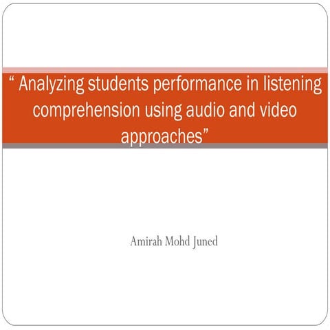 Research proposal (presentation 1)