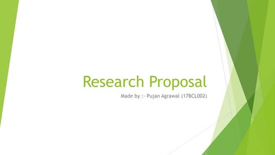 Writing Research Proposal | PPT