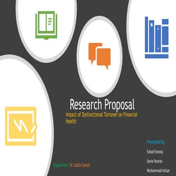 Research Proposal: Impact of Dysfunctional Turnover on Financial Health of Or...