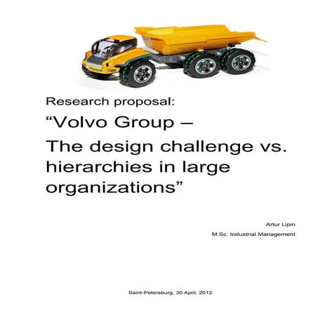 Volvo Group - Design Management | PDF