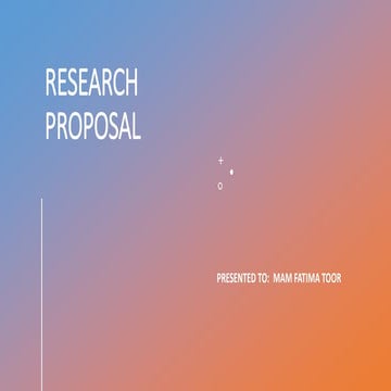 Research proposal by Muhammad Ahmad .pptx