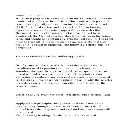 Research ProposalA research proposal is a detailed plan for a spec.docx