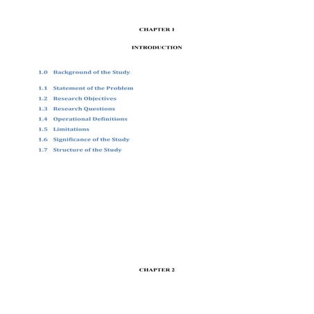 Draft of Research Proposal 