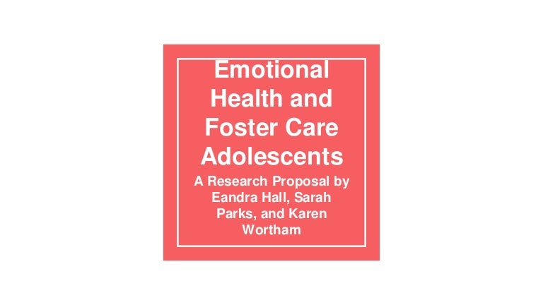 Child abuse research proposal