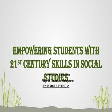 Current Trends and Issues in Social Studies Curriculum.pptx