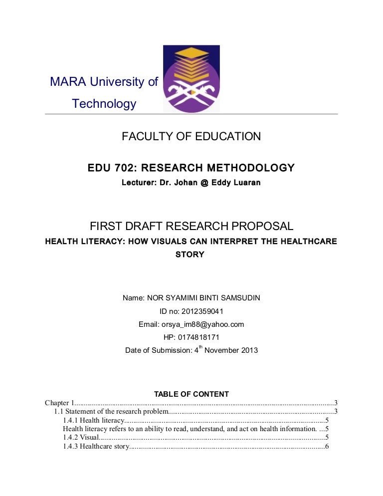 Types of research proposal slideshare picture