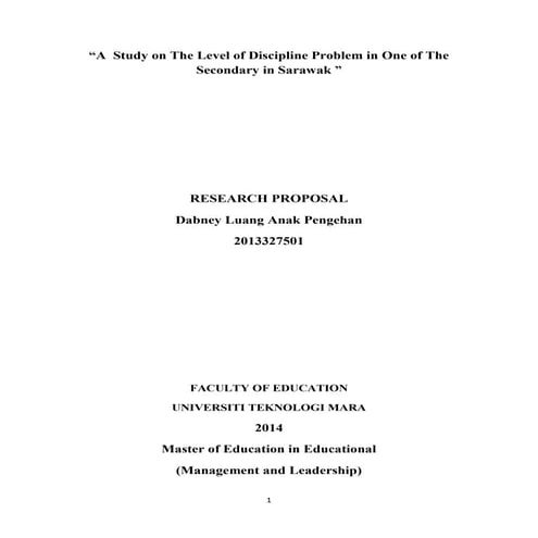 Research proposal research baru 27 june