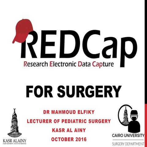 REDCap for Surgery 