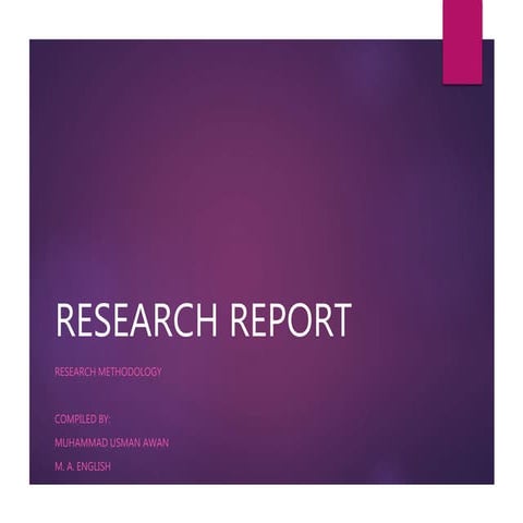 Research Report