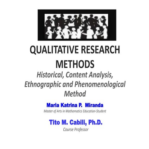 QUALITATIVE RESEARCH