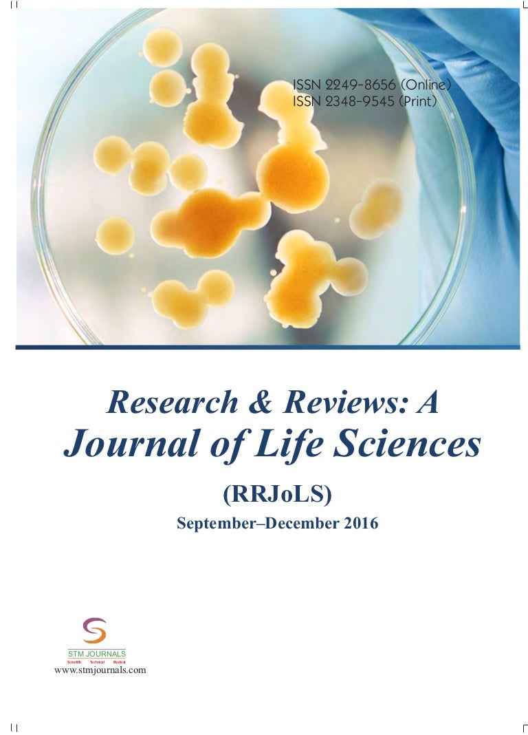 research and reviews a journal of life sciences